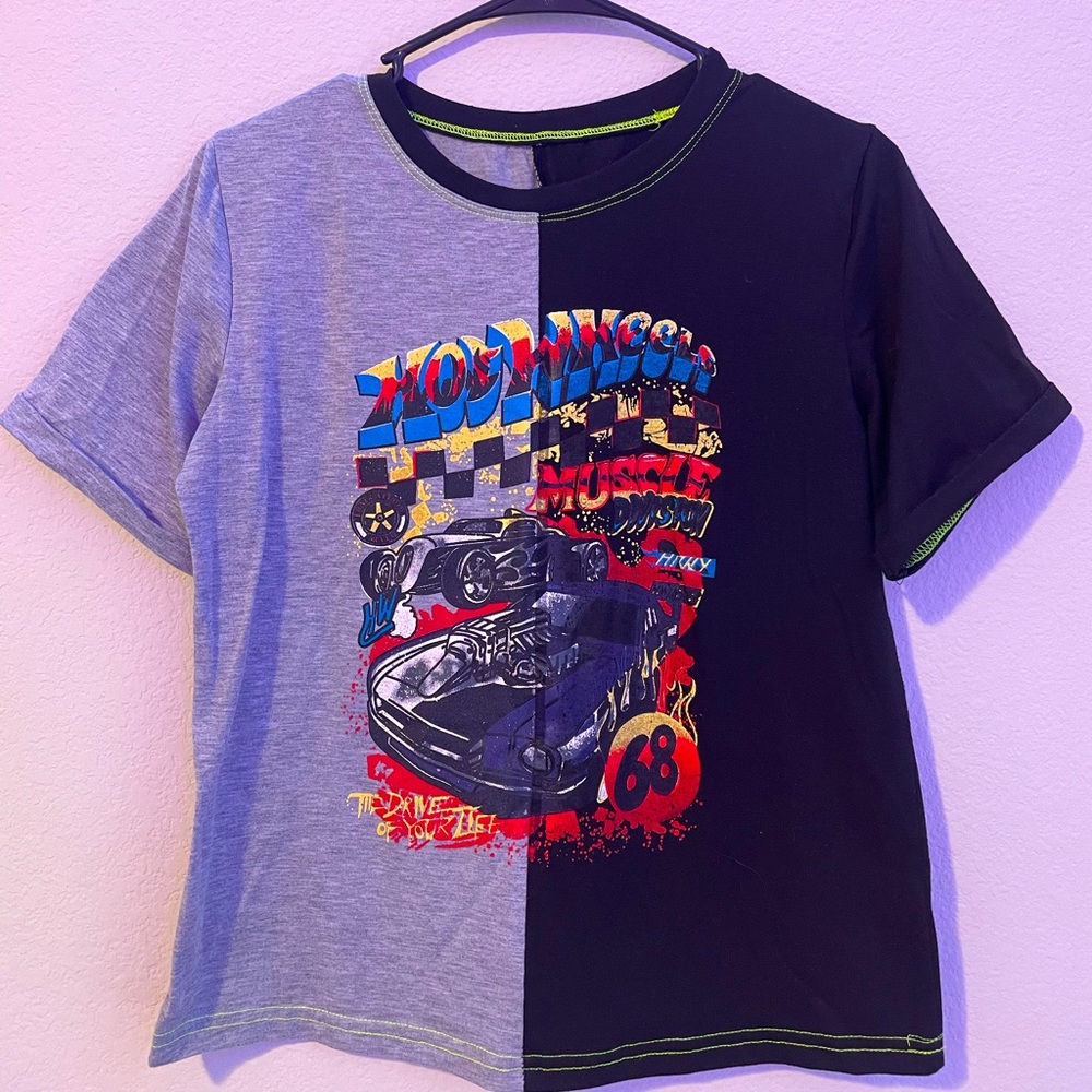 Shein Hot Wheels Shirt